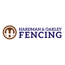 Fencing Logo Design Hardman & Oakley