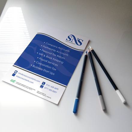 SNS-Accountants-A5-Leaflet Print