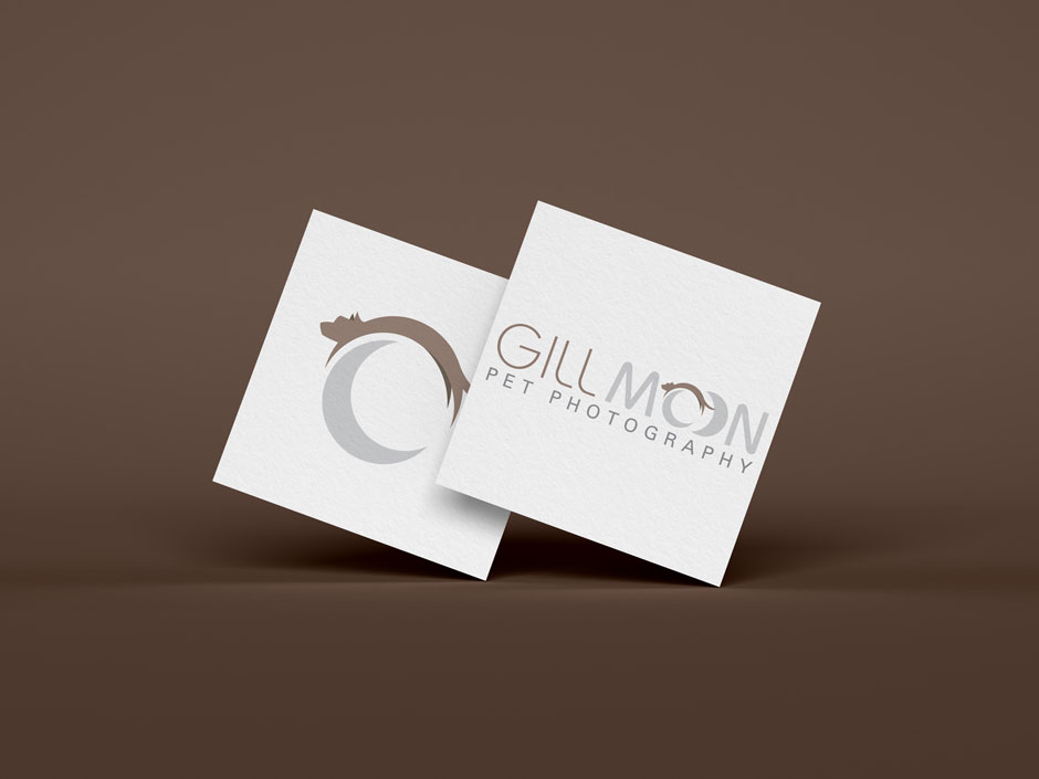 Gill Moon Pet Photography Logo Design Woodbridge