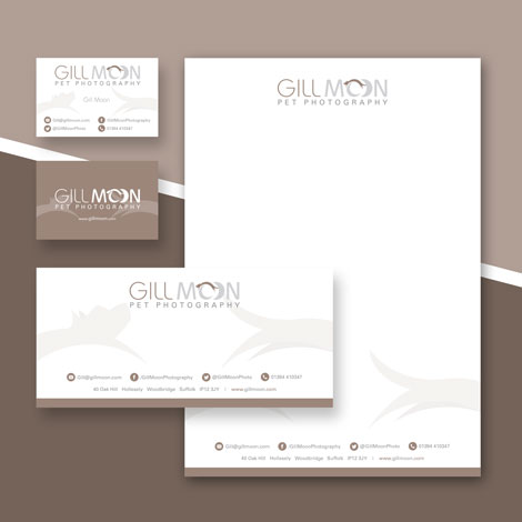 Gill Moon Photography Stationery Design Woodbridge